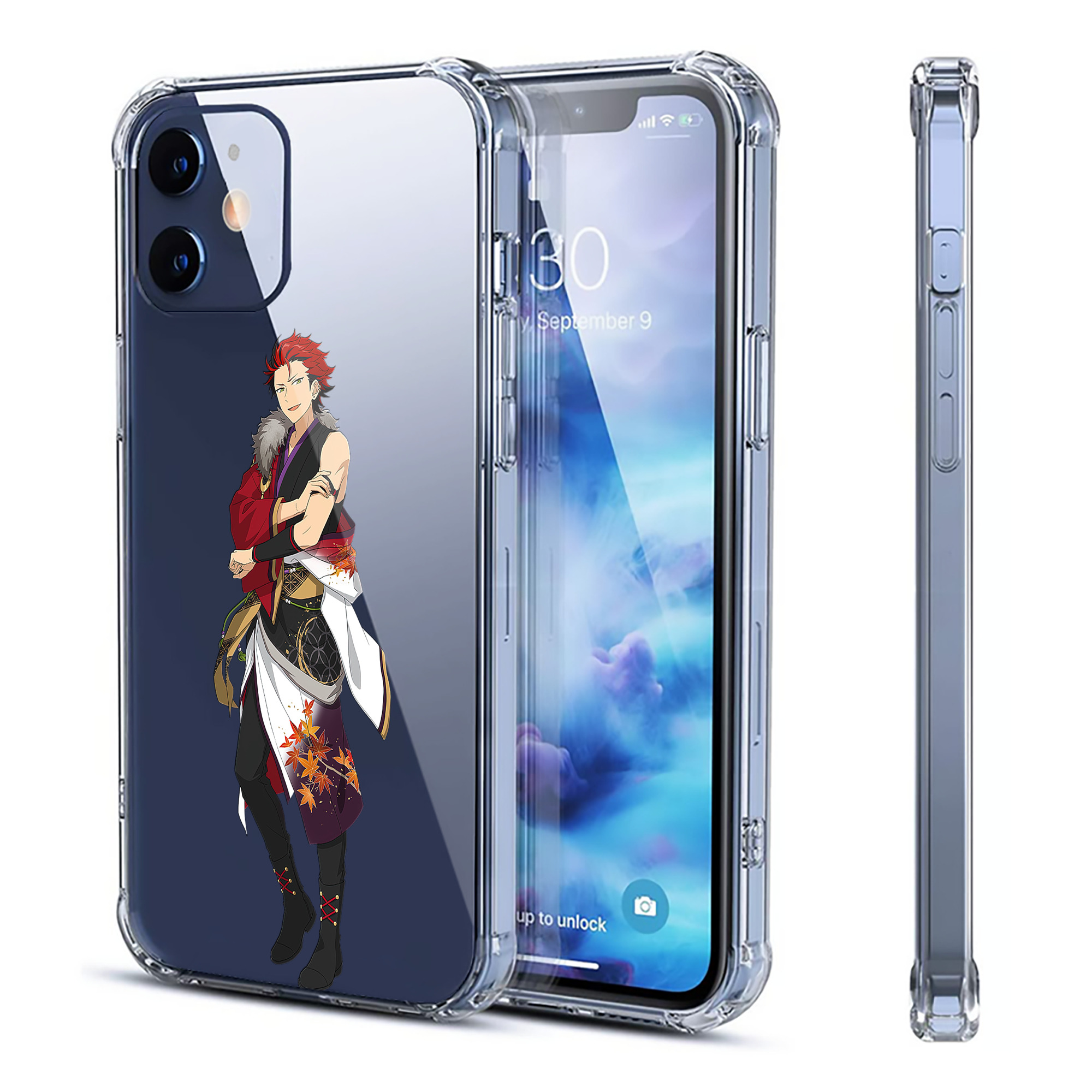 （画像用） あんさんぶるスターズ! Ensemble Stars 【iPhone 12シリーズ対応】透明スマホケース（クリアソフトケース）
